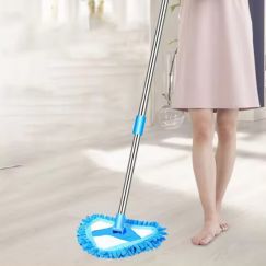10Pcs Retractable CleanerFloor Wiping Mini Mopping Cleaner Triangular Lazy Mop 