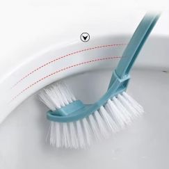 5Sets Two Sided Soft Home Hotel Closestool Brushes Set Easy Clean 