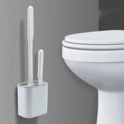 15Sets Dual Use Toilet Brush Toilet Cleaner with Holder 
