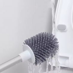 13Sets Disassembling Handle Toilet Brush Cleaner with Toilet Brush Holder 