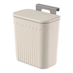 6Pcs Multifunctional Plastic Trash Bin With Lid Trash Can 