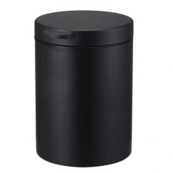 10Pcs Bathroom Living Room Office Black Small Round Trash Can 