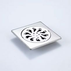 3Sets Industrial Square Sus Stainless Steel  Drain For Bathroom 