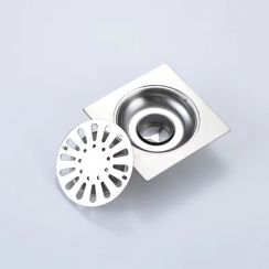5Sets Stainless Steel Floor Drain For Shower Toilet